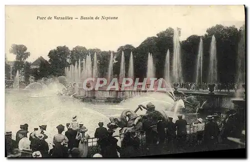 Ansichtskarte AK Parc De Versailles Bassin De Neptune