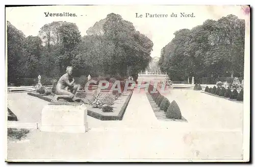 Cartes postales Versailles Le Parterre Du Nord