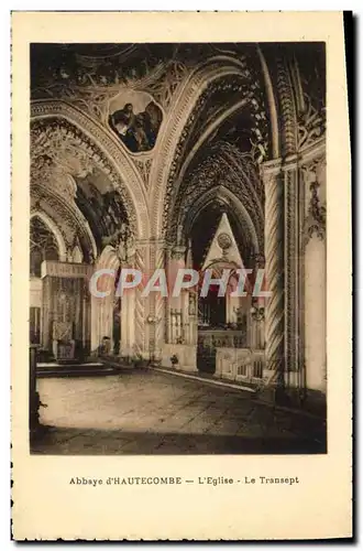 Ansichtskarte AK Abbaye D&#39Hautecombe L&#39Eglise Le Transept