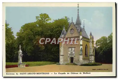 Cartes postales Environs De Saint Amand Montrond La Chapelle Du Chateau De Meillant