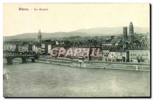 Cartes postales Macon Vue Generale