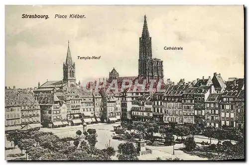 Cartes postales Strasbourg Place Kleber