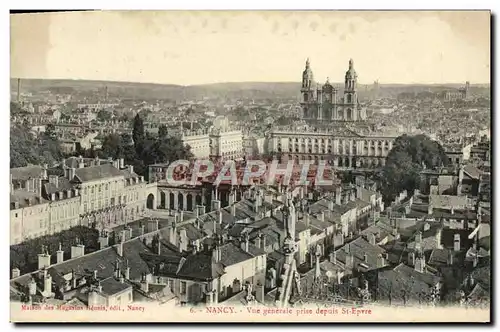 Cartes postales Nancy Vue Generale Prise Depuis St Epvre