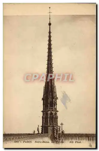 Ansichtskarte AK Paris Notre Dame La Fleche