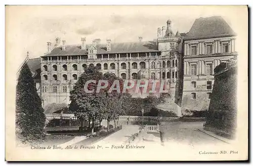 Ansichtskarte AK Chateau De Blois Aile De Francois 1er Facade Exterieure