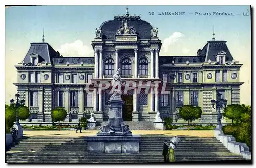 Cartes postales Lausanne Palais Federal