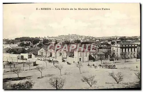 Ansichtskarte AK Nimes Les Chais De La Maison Gustave Fabre