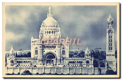 Cartes postales La Basilique De Lisieux Vue Generale Du Projet