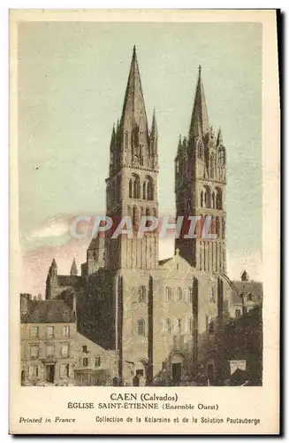 Cartes postales Caen Eglise Saint Etienne