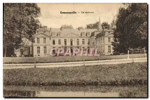 Cartes postales Ermenonville Le Chateau