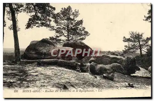 Cartes postales Mont Aigu Rocher du Tonnerre et le Sycophante