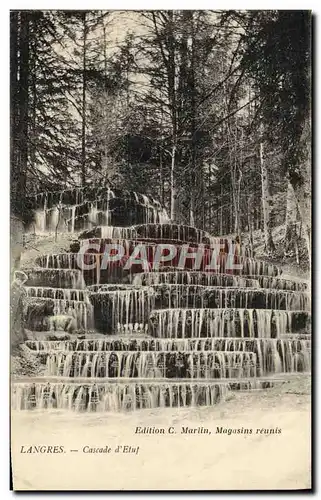 Cartes postales Langres Cascade d&#39Etuf