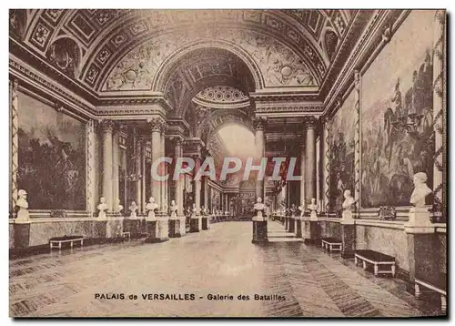 Cartes postales Palais de Versailles Galerie des Batailles