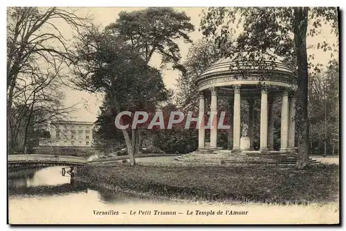 Ansichtskarte AK Varsailles Le Petit Trianon Le Temple de l&#39Amour