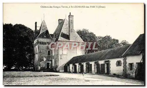 Cartes postales Chateau des Rouges Terres a Saint Leonard des Parcs