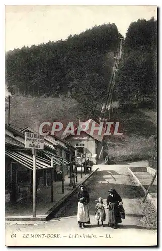 Cartes postales Le Mont Dore Le Funiculaire