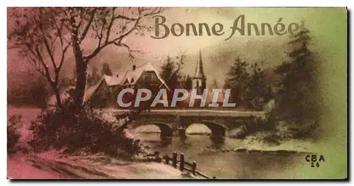 Cartes postales Fantaisie Bonne annee