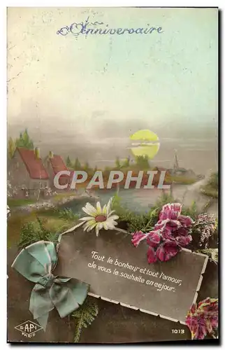 Cartes postales Fantaisie Fleurs