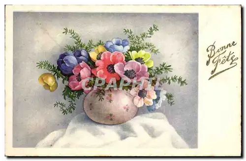 Cartes postales Bonne Fete Fleurs