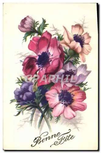 Cartes postales Bonne Fete Fleurs