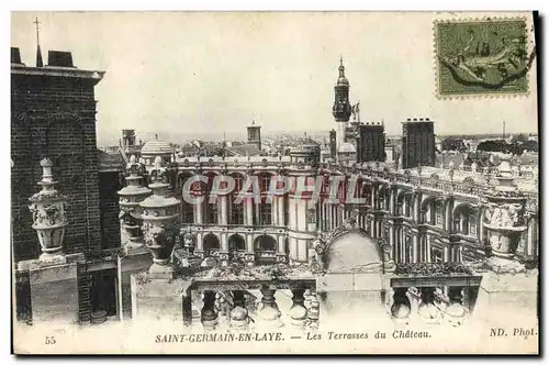 Cartes postales Saint Germain En Lays Les Terrasses du Chateau