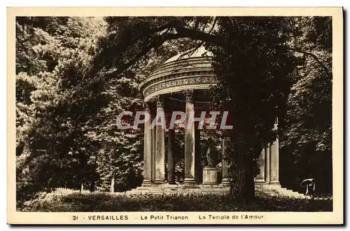 Ansichtskarte AK Versailles Le Petit Trianon Le Temple de l&#39amour