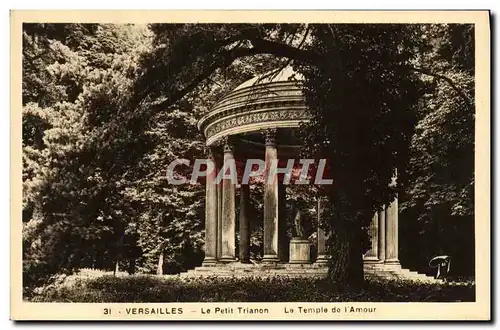 Ansichtskarte AK Versailles Le Petit Trianon Le temple de l&#39amour