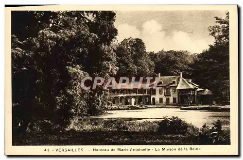 Cartes postales Versailles Hameau de Marie Antoinette La maison de la reine