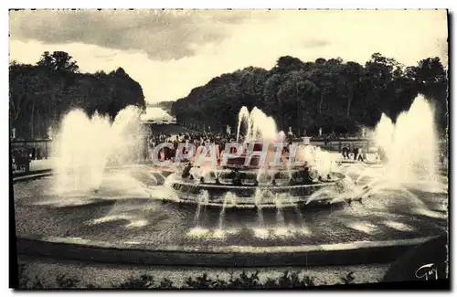 Cartes postales Versailles Et Ses merveilles Le bassin de Latone et les grandes eaux