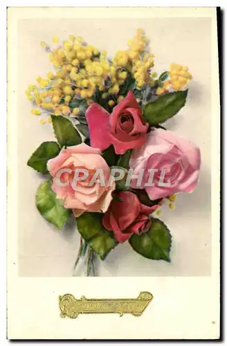 Cartes postales Bonne fete Fleurs