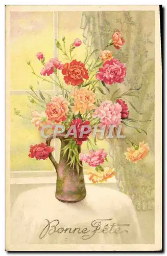 Cartes postales Fantaisie Fleurs