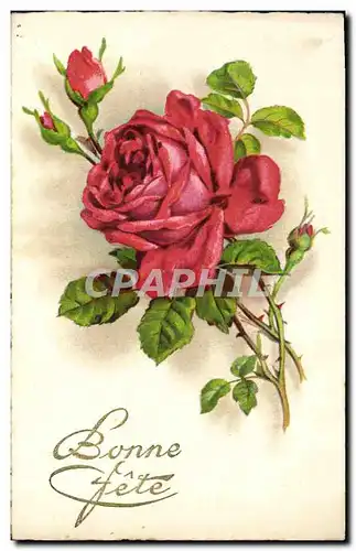 Cartes postales Fantaisie Fleurs