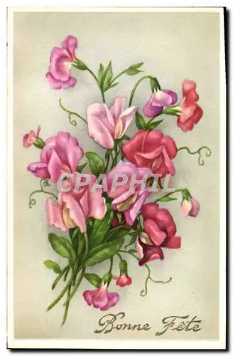 Cartes postales Fantaisie Fleurs