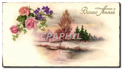 Cartes postales Fantaisie Bonne annee