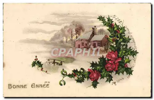 Cartes postales Fantaisie Fleurs