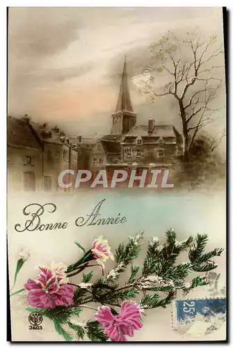 Cartes postales Fantaisie Bonne annee