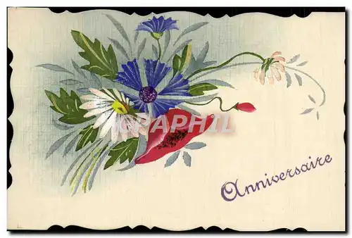 Cartes postales Fantaisie Fleurs