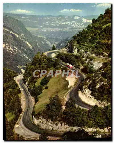 Cartes postales moderne Les lacets du Cerdon