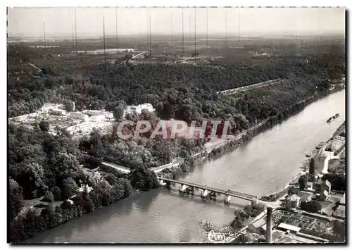 Cartes postales moderne Ponthierry La Seine et Pont de St Assise Vue Aerienne