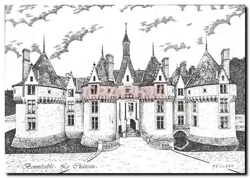 Cartes postales moderne Bonnetable Le chateau