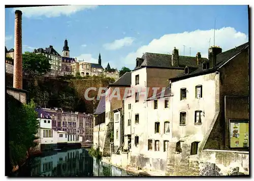 Cartes postales moderne Luxembourg L&#39Alzette Pittoresque Au Grund