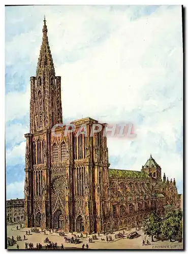 Cartes postales moderne Strasbourg La Cathedrale