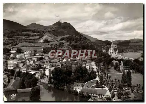 Cartes postales moderne Lourdes Vue Prise du Chateau Fort