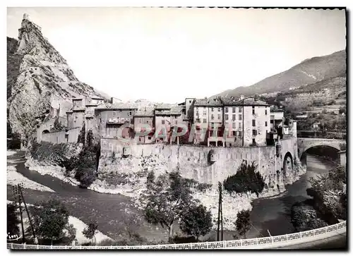 Cartes postales moderne Entrevaux Ville Fortifiee Par Vauban Vers 1700 La ville Les remparts et le Fort Vauban