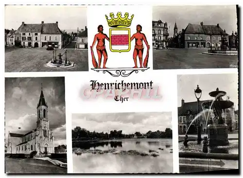 Cartes postales moderne Henrichemont