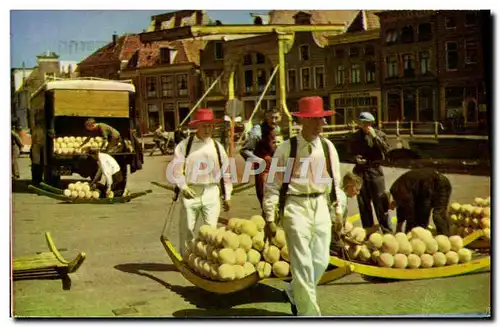 Moderne Karte Alkmaar Holland Fromage Folklore