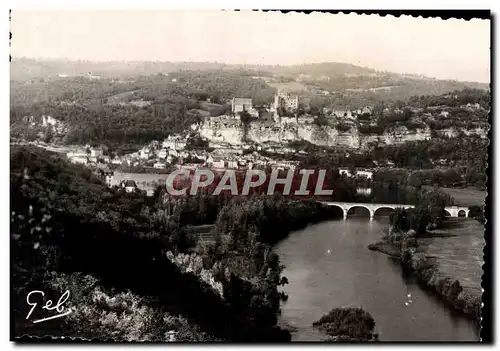 Moderne Karte Beynac Vue Panoramique