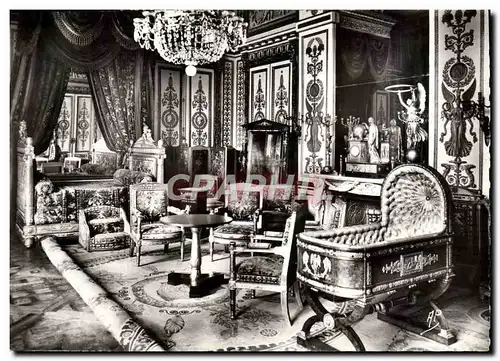 Cartes postales moderne Palais De Fontainebleau Chambre a Coucher de Napoleon 1er et berceau du roi de Rome