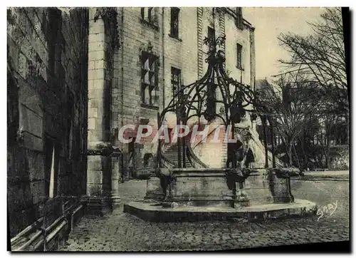 Cartes postales moderne Nantes Le Chateau des Ducs de Bretogne Le Vieux Puits de la couronne