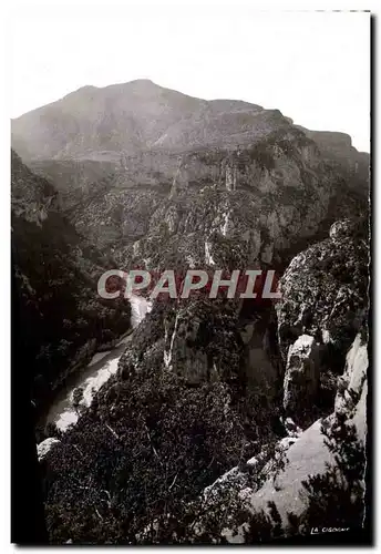 Cartes postales moderne Route Des Gorges Du Verdon Point de Vue sur le Fond des Gorges a la Mescla